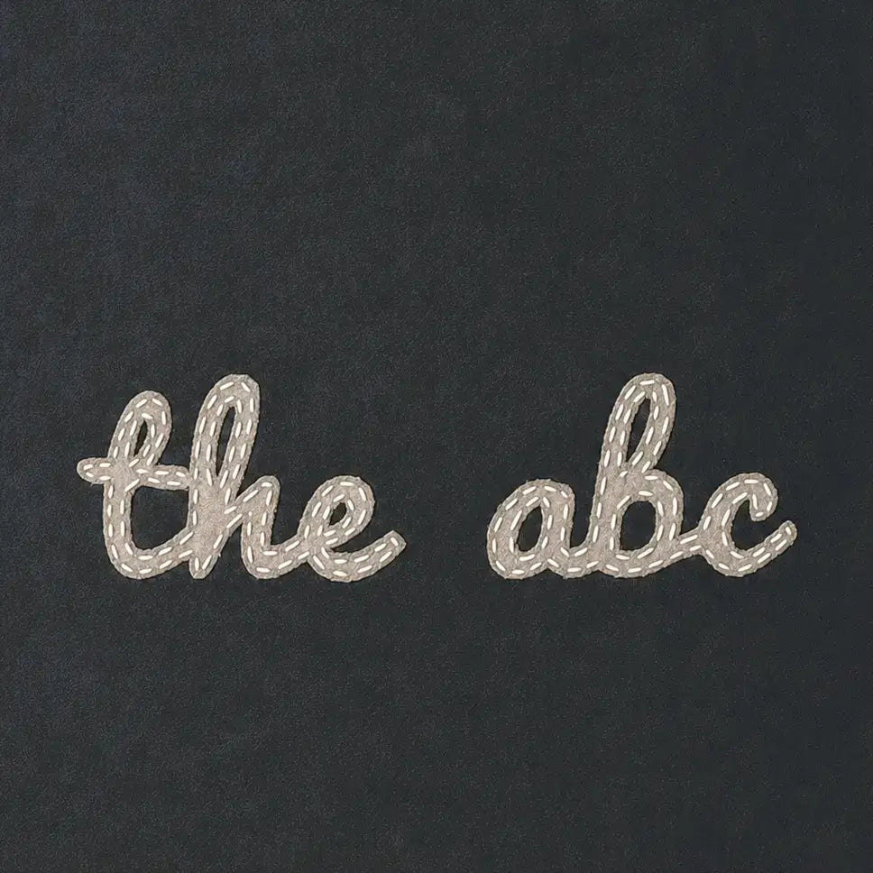 Dotted theabc logo tote bag